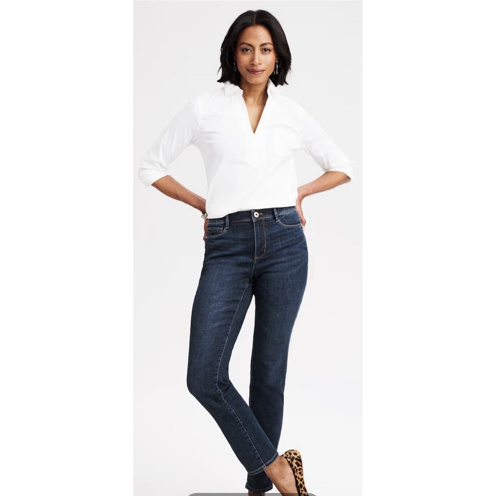 J. Jill Denim Curvy Slim Ankle Authentic Fit Jean Size 8